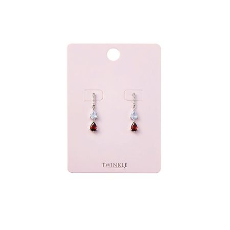 Серьги TWINKLE Серьги Burgundy mystique mirage серьги twinkle threads earrings crystal