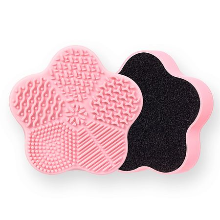 Коврик для чистки кистей PINK FLASH Силиконовый коврик для очистки кистей, 