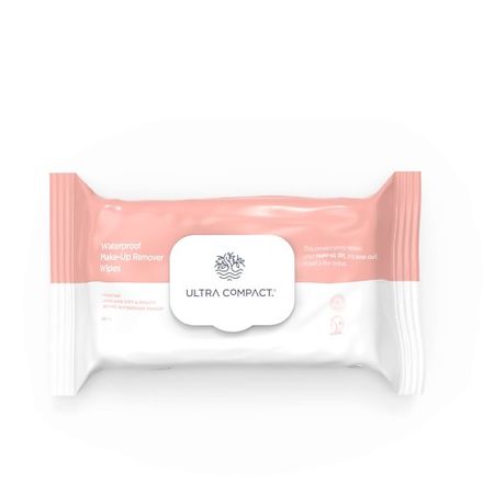 Салфетки для снятия макияжа ULTRA COMPACT Салфетки влажные для снятия макияжа влажные салфетки diva salfeti family 30 шт