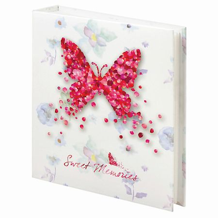 Фотоальбом BRAUBERG Фотоальбом На крыльях любви на 200 фото 10х15 см фотоальбом bleti thi thike binder