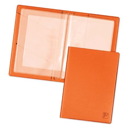 Органайзер для документов FLEXPOCKET Обложка для автодокументов из экокожи с прозрачными вкладышами обложка для блокнота coliky а5 а6 розового а