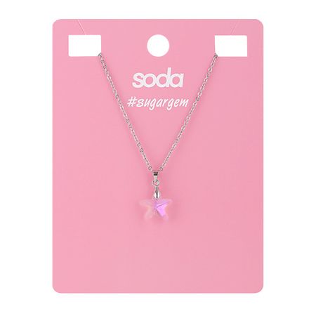 Ожерелье SODA Ожерелье Holo Star viva la vika piercing lab лабрет plain star stud earring