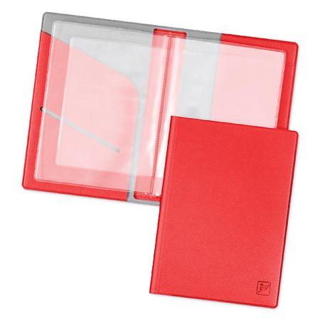 Обложка для паспорта FLEXPOCKET Обложка для автодокументов из экокожи с прозрачными вкладышами обложка для блокнота coliky а5 а6 розового а