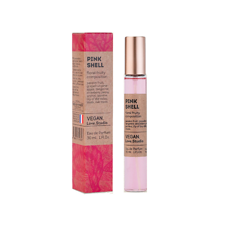 Туалетная вода VEGAN.LOVE.STUDIO Парфюмерная вода женская Pink Shell клубника маракуйя ананас пион дерево термофутболка женская montida с длинными рукавами р 50