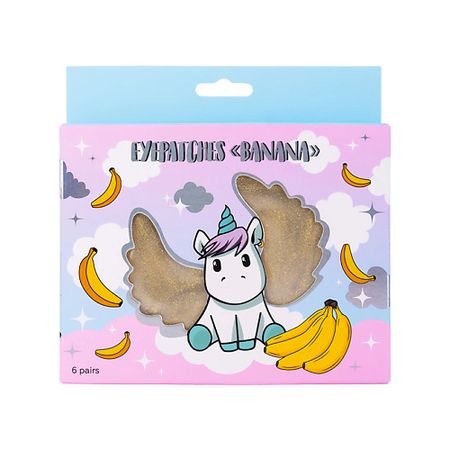 Патчи для глаз UNICORNS APPROVE Патчи для глаз Banana sandomey 4mm banana plug 2 шт красный