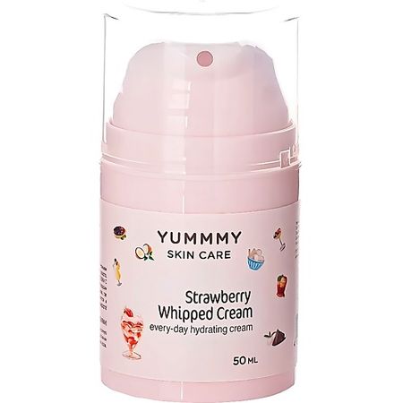 Крем для лица YUMMMY Крем для лица Strawberry Whipped Cream ликер fruto strawberry россия 0 5 л