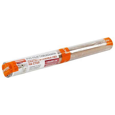 Скатерть DASWERK Скатерть-плёнка ПВХ, гибкое, мягкое стекло рождественская скатерть navidad notal noel