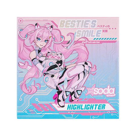 Хайлайтер для лица SODA Chan Хайлайтер Bestie's Smile #softdivalution