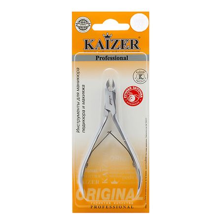 Кусачки KAIZER Кусачки маникюрные, двухпружинные, ручная алмазная заточка