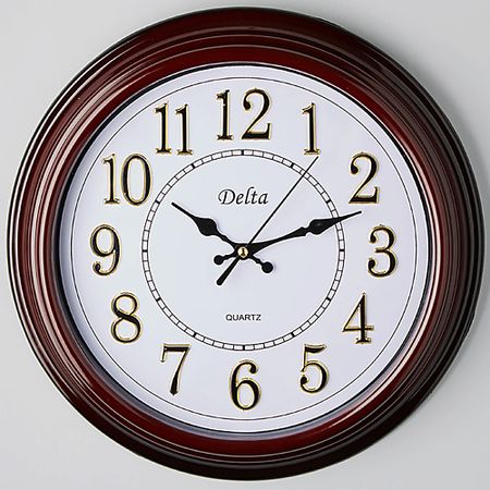 Часы настенные DELTA Часы настенные искусственные ы шелковые розы для дома свадебное украшение рождество сделай сам скрапбукинг декоративные ы настенные гирлянды 2 10 шт