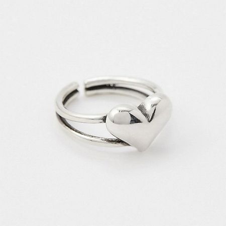 Кольцо BOCCIOLO Кольцо HEART BIG viva la vika piercing lab лабрет plain broken heart stud earring