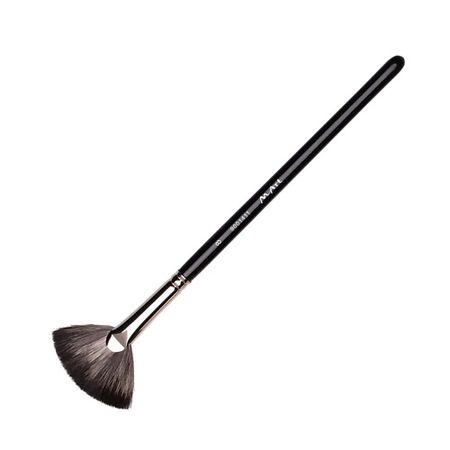 Кисть для лица M.ART Кисть для лица № 8 веерная, лиса чернобурая керамическая фигурка кролика и лиса