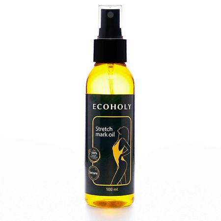 Масло для тела ECOHOLY Масло для профилактики растяжек Stretch Mark Oil ластик angel mark
