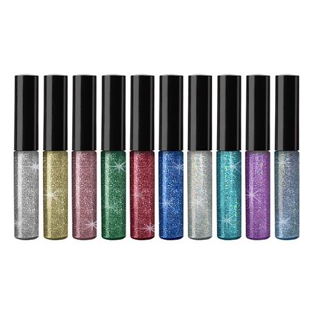 Подводка для глаз SPLASH Большой набор глиттерных подводок для глаз