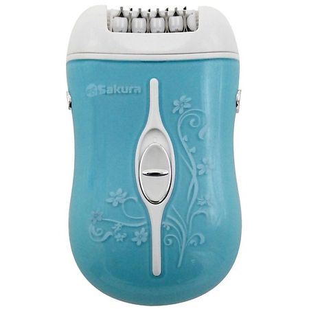 Эпилятор SAKURA Эпилятор SA-5540SBL 2 насадки(+бритва) круглые сварочные насадки huxuan 9 мм