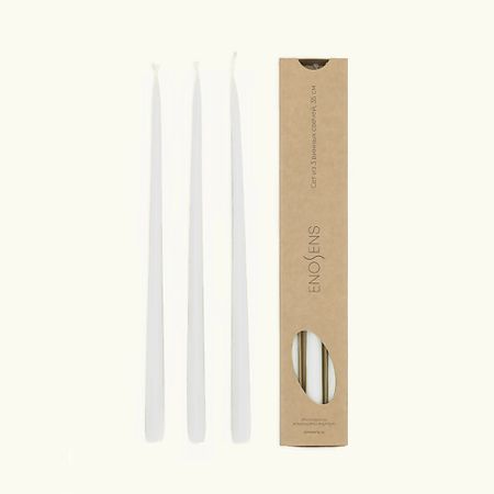 Набор декоративных свечей ENOSENS Набор интерьерных свечей Снегом стать алюминиевые чашки для чайных свечей abnp 150 шт