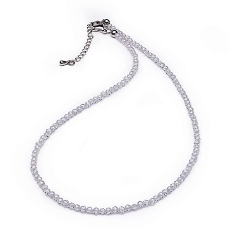 Колье MILETTA Чокер блестящий циркон на шею женский из натуральных камней jrealmer   точилных камней xebec 8 шт