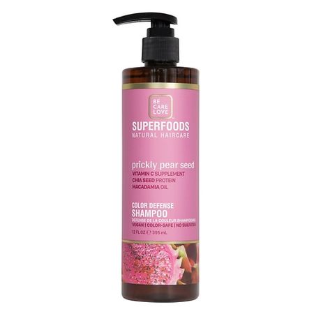 Шампунь для волос BE CARE LOVE Шампунь для защиты цвета Superfoods kapous luxe care шампунь 350 мл протеины шелка