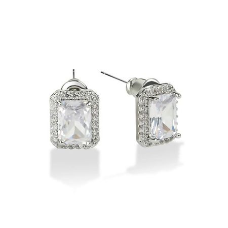 Серьги VIAMORE Серьги Diana Quine silver plain studio серьги dotted oval earrings – silver