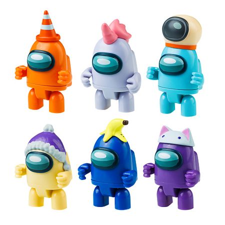 Набор детский AMONG US Набор фигурок 3 серия, с подвижными элементами + аксессуары аксессуары для lexus ls 400 430 460 460l 600h ls400 ls430 ls460 ls460l ls600h 1990 2017