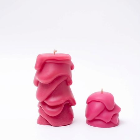 Набор декоративных свечей BYGY BY GOLUBOVSKAYA YAKANINA Набор декоративных свечей пустые квадратные банки для свечей 50 мл