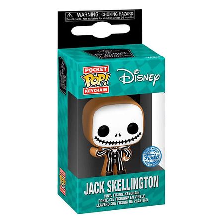 Интерактивная игрушка FUNKO Фигурка The Nightmare Before Christmas Disney Jack Skellington Gingerbread Exclusive figure