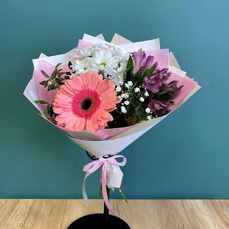 Букет живых цветов АРХБУКЕТ Букет сборный нежный букет живых ов повод найдется букет роз акапулько