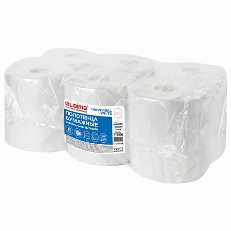 Бумажное полотенце LAIMA Бумажные полотенца UNIVERSAL китайские чайные полотенца