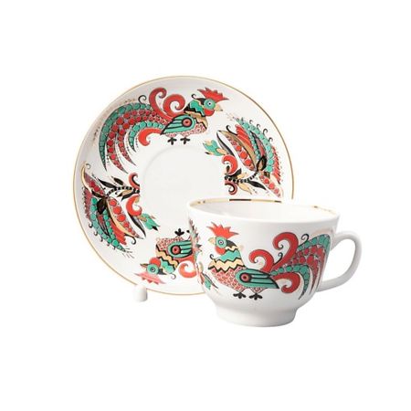 Набор посуды ИМПЕРАТОРСКИЙ ФАРФОРОВЫЙ ЗАВОД Чашка с блюдцем чайная 