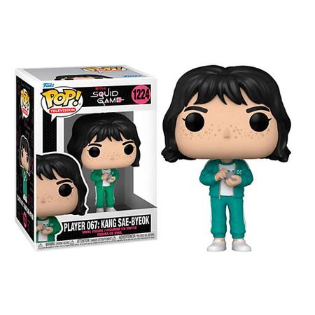 Интерактивная игрушка FUNKO Фигурка Squid Game Player 067 Kang Sae-Byeok, 9,5см