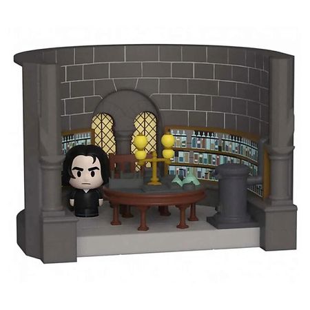Развивающая игрушка FUNKO Игрушка Harry Potter Мини Моменты Класс Зельеварения-Снейп случайная фигурка Чейз 6 см мини фигурка кота из пвх