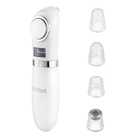 Прибор для очищения лица KITFORT Вакуумный очиститель кожи КТ-3126 вакуумный паяльник bside desoldering pump