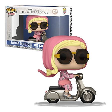 Интерактивная игрушка FUNKO Фигурка The White Lotus Rides Tanya Mcquoid On Scooter figure