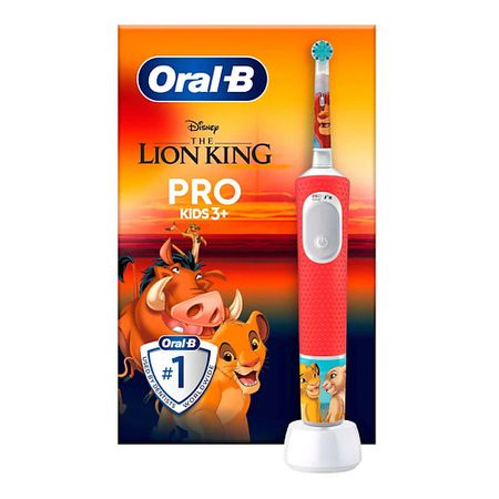 Электрическая зубная щетка ORAL-B Детская электрическая зубная щетка Vitality Pro Kids Lion King