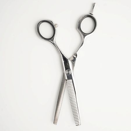 Ножницы MELONPRO Парикмахерские ножницы silver edition филировочные эргономичные 30 зубьев 5,5