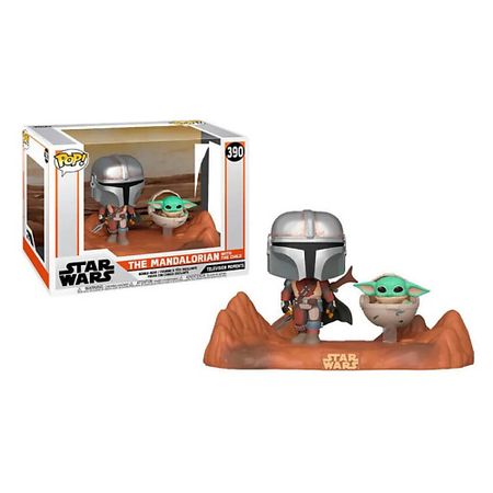 Интерактивная игрушка FUNKO Фигурка Star Wars Mandalorian Mandalorian And Child Figure