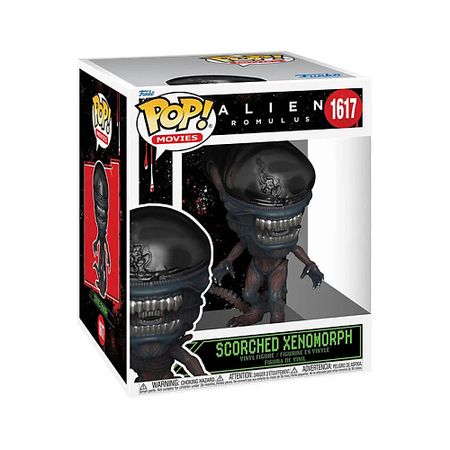 Интерактивная игрушка FUNKO Фигурка Aliens Romulus Super Sized Scorched Xenomorph figure 15 см