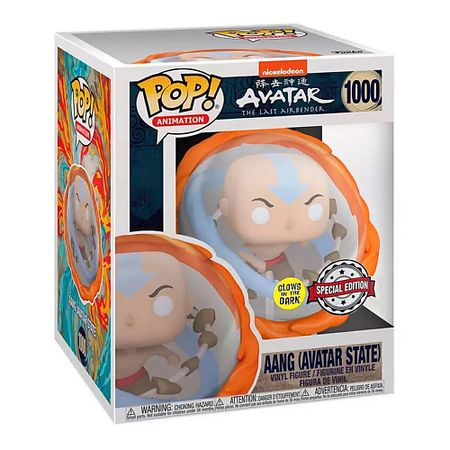 Интерактивная игрушка FUNKO Фигурка Avatar Aang All Elements Glow in the Dark Exclusive Figure iflight avatar lens камера