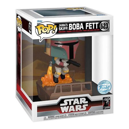 Интерактивная игрушка FUNKO Фигурка Star Wars Boba Fett Deluxe Exclusive figure