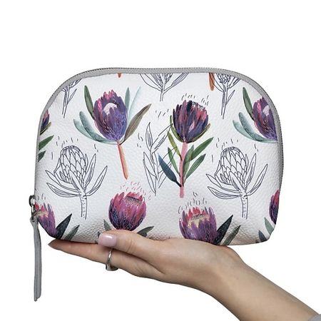 Косметичка МАХАОН Косметичка женская большая кожаная акриловый топпер для торта большая красная любовь mjcakedecor