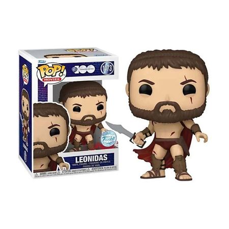 Интерактивная игрушка FUNKO Фигурка Warner Bross 100 Anniversary 300 Leonidas Battle 1473 Exclusive figure