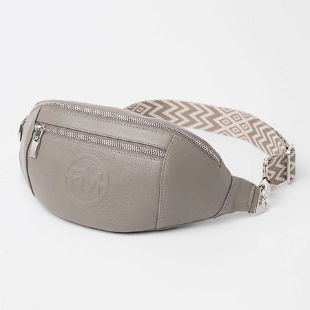 Сумка FRANCHESCO MARISCOTTI Сумка поясная кожаная капучино