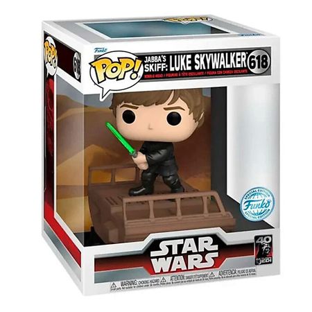 Интерактивная игрушка FUNKO Фигурка Star Wars Deluxe Luke Skywalker Exclusive Figure