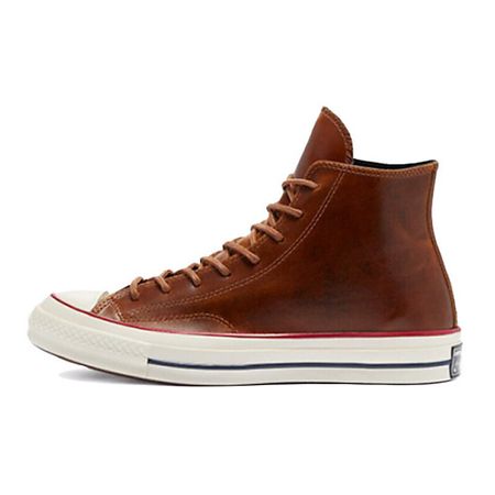 Кроссовки CONVERSE Кроссовки Chuck 70 High Color Leather Clove Brown кроссовки converse кроссовки chuck 70 high holiday sweater midnight navy