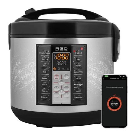 Мультиварка RED SOLUTION Умная мультиварка solution SkyСooker RMC-M40S taiboan 7 дюймовая умная сигнализация