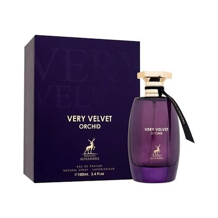 Парфюмерная вода MAISON ALHAMBRA Парфюмерная вода Very Velvet Orchid наволочка cotton velvet белая зебра