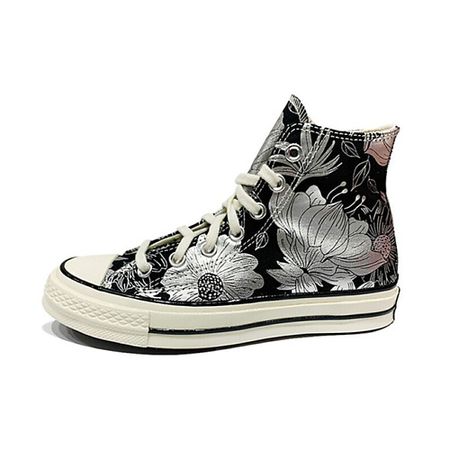 Кроссовки CONVERSE Кроссовки Chuck Taylor All Star 70 Hi Vintage Floral Black Silver Womens