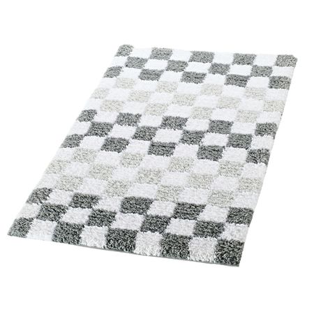 Коврик для ванной Ridder Grand Prix серый 55x85 см keyyou 2 кнопки для suzuki key swift grand vitara sx4 liana aerio jimn авто ключ дистанционного ключа автомобиля силиконовый резиновый кнопочный коврик