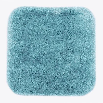 Коврик для ванной Wasserkraft Wern BM-2594 Turquoise Полиамид и волокно Antron. настоящее мягкое углеродное волокно для dodge challenger 2015 2016 2017 2018 2019 2020 2021 2022 2023 автомобильный подстаканник коврик отделка аксессуары