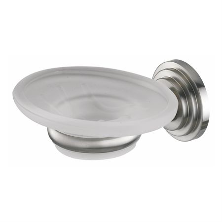 Мыльница стеклянная Wasserkraft серебряная 13х13х6 см нейлоновые пластиковые изоляционные шайбы черно белые уплотнительные кольца прокладки m2 m2 5 m3 m4 m5 m6 m8 m10 m12 m14 m16 m18 m20 плоские прокладки